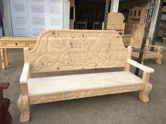 Custom made bench just chose a color