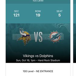Miami Dolphins Versus Vikings Game Sale! Thumbnail