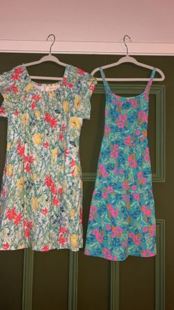 2 little girl sun dresses size 6