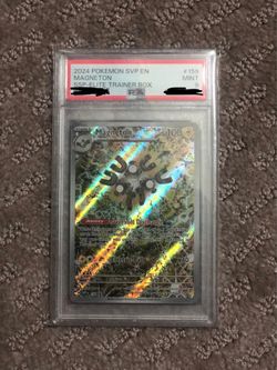 Pokemon Surging Sparks Promo Magneton (PSA 9)