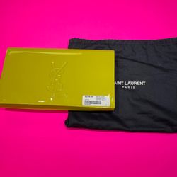 Saint Laurent vintage yellow Clutch