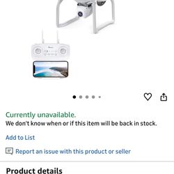 Potensic D58, Drone with Camera 1080P, GPS Quadcopter 120° Wide Angle 5G WiFi FPV, Remote Control, Follow Me, Orbit Mode, 18mins