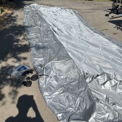 RV Travel  Trailer Cover 26.1-28.6 Ft