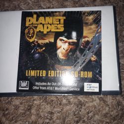 Planet of the Apes Limited Edition CD ROM Video Game Unopen