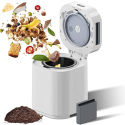 Compost Bin Electric Composter for Kitchen, 2.5L Smart Kitchen Composter Countertop