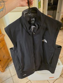 The North Face Men's Black Zip Up Sleeveless Vest Jacket - Size XL Good Condition