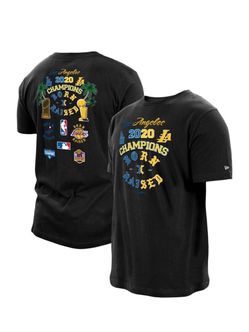 Los angeles Dodgers & Lakers 2020 Dual Champs New Era Born X Raised T-shirt