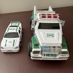 Hess Gasoline Toy Truck & Race Car Collectible 