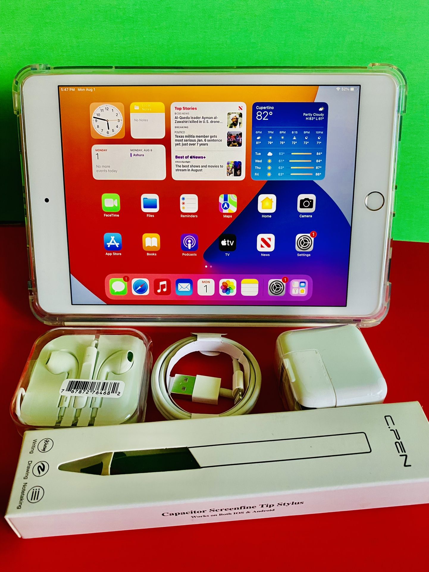 Apple iPad mini (5th Retina latest IOS 15/ 2019