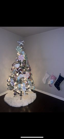 Christmas Tree + Candy Land Decorations