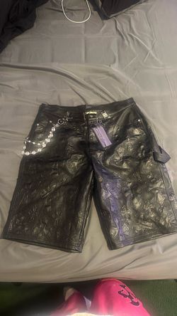 Watson Leather Cross Shorts