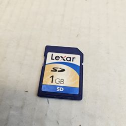 Lexar Media 1GB Secure Digital (SD) Memory Card – Standard SD Card – Legacy Device Storage