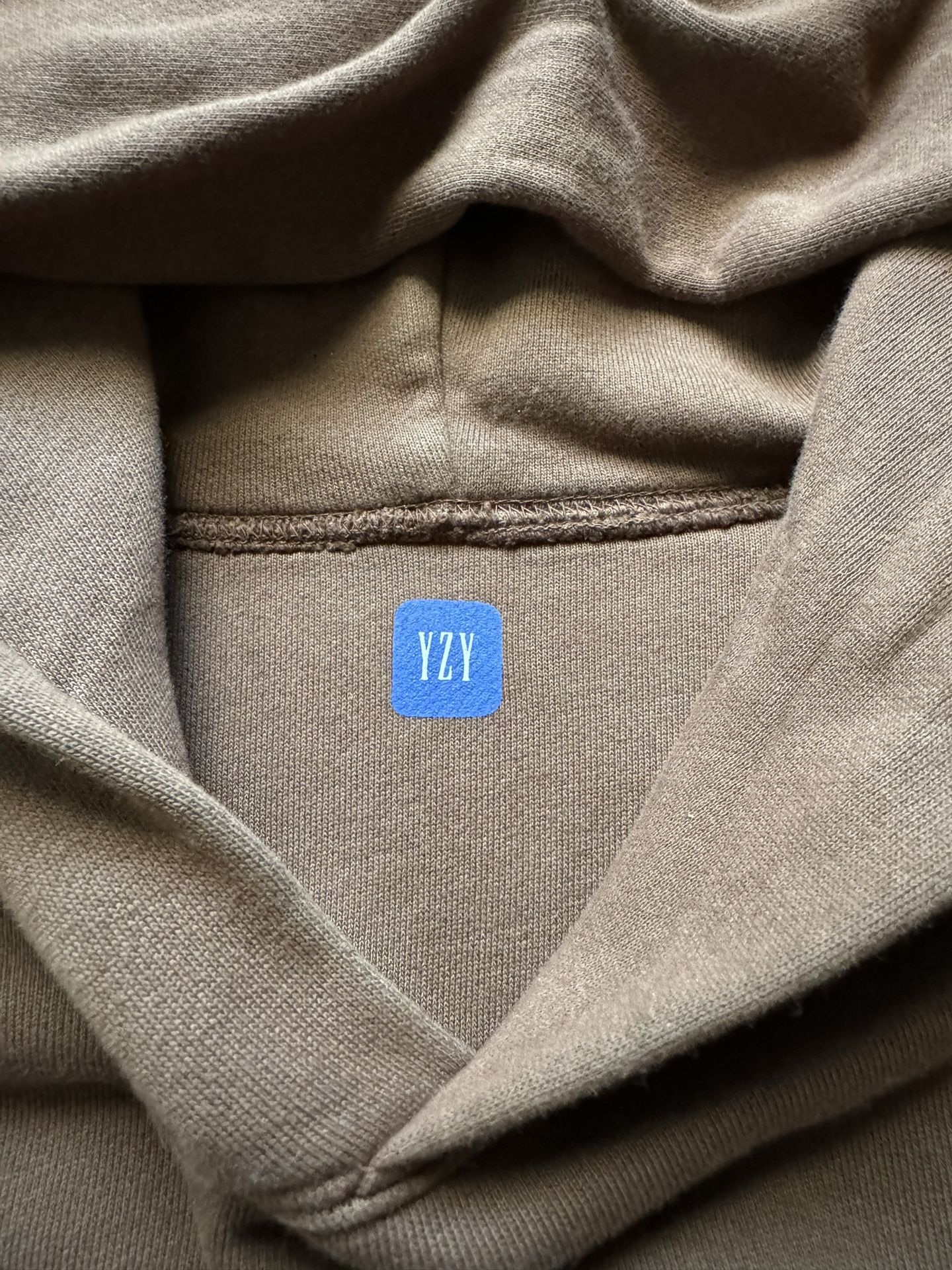 Size Medium Yeezy X Gap Double Layered Hoodie Light Brown Authentic