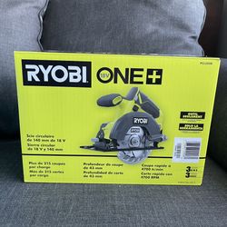 ONE+ RYOBI 18V Cordless 5 1/2 in. Circular Saw (Tool Only)