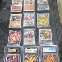 Pokemon Cards And Slabs