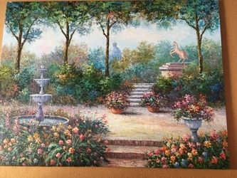 Oil paintings on canvas