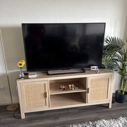 Oak Colored TV / Media Console  