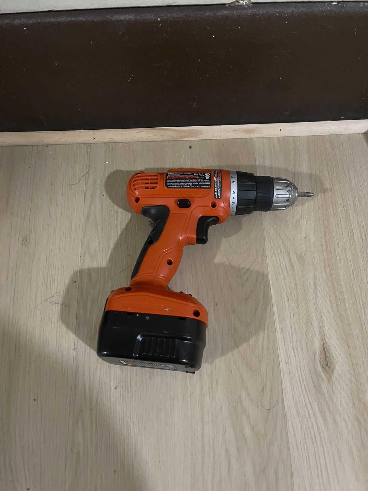Black & Decker 12v Drill
