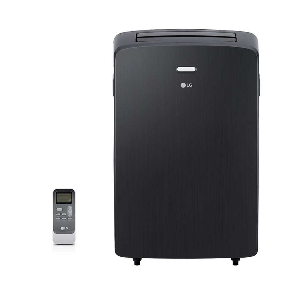 LG Electronics 12,000 BTU (7,000 BTU, DOE) Portable Air Conditioner, 115-Volt w/ Dehumidifier Function and LCD Remote in Graphite $459