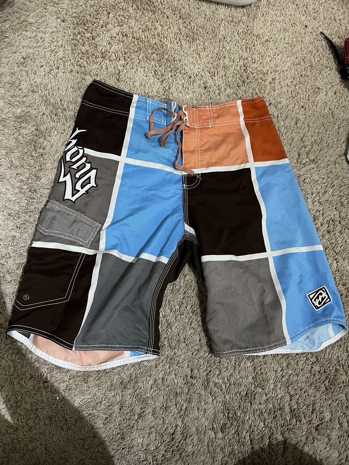 Assortmant Of 5 Billabong Surf Shorts Size 32 To 34
