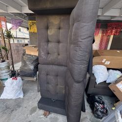 Free Black Upholstered Sofa
