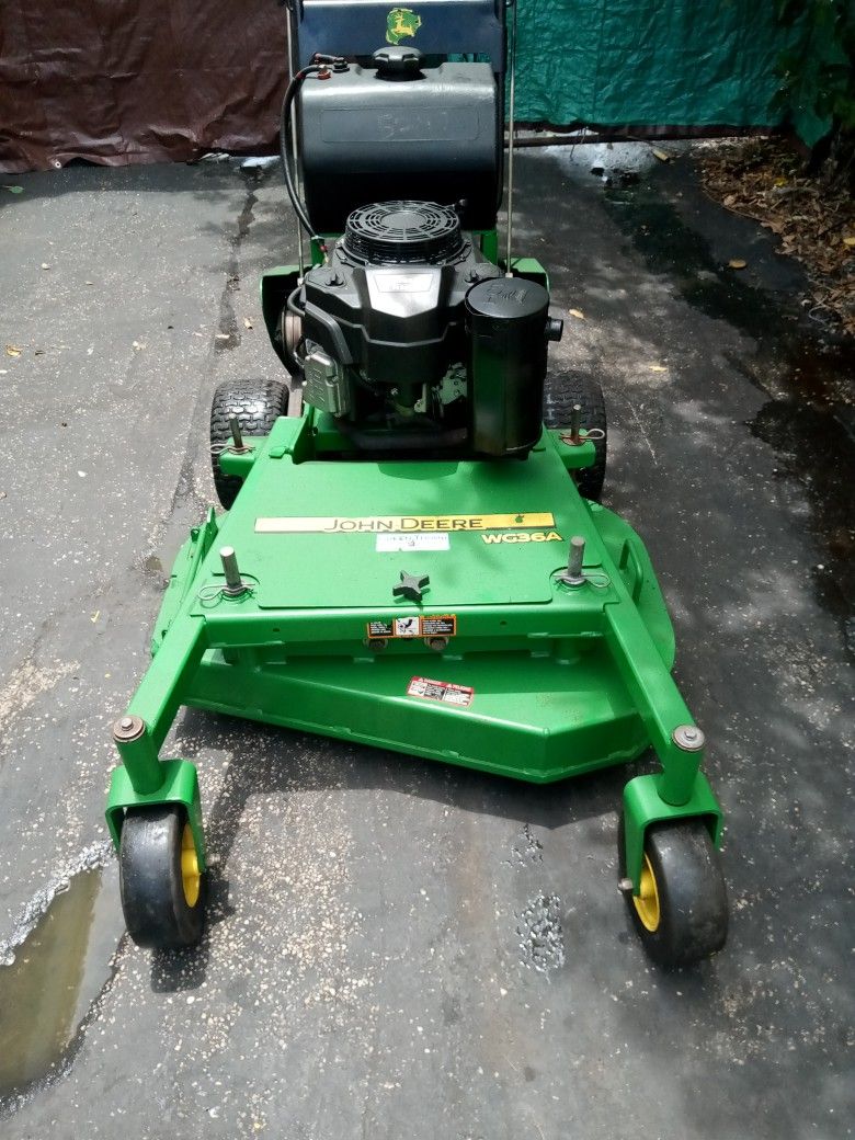 36 John Deere Wg 36 A Mower