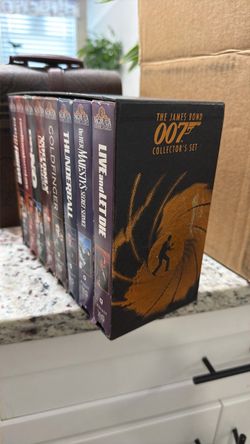 007 JAMES BOND VHS BOX SET