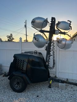 Diesel light tower