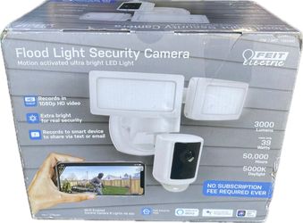 Feit Electric 1355300 LED Dual Head Motion Sensor Floodlight with Security