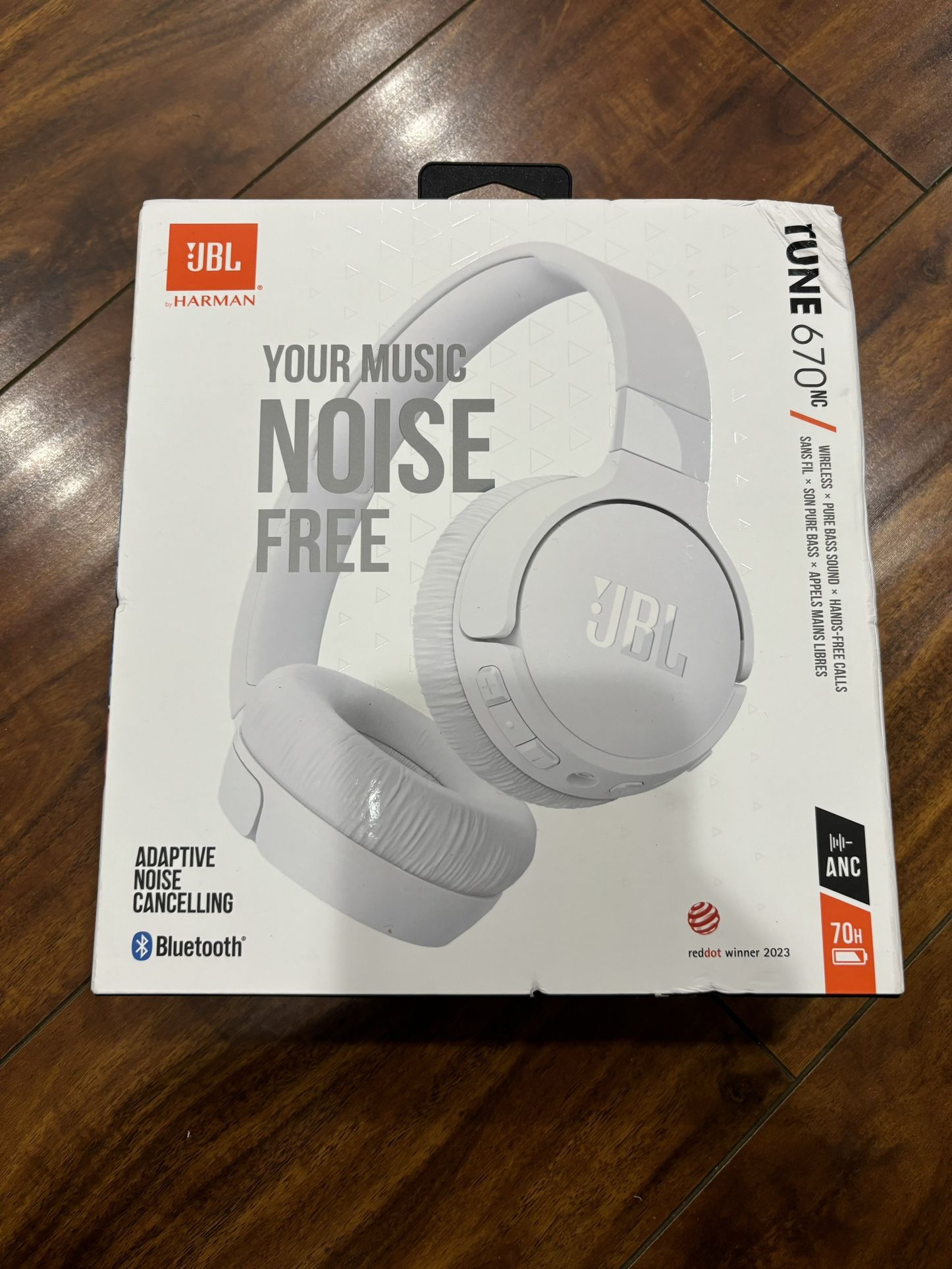 JBL TUNE 670NC Wireless On Ear Bluetooth Headphones