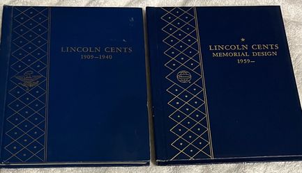 2 NEW LINCOLN CENTS WHITMAN COIN FOLDERS