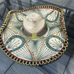 Vintage Mariachi Sombrero Made In Mexico In The 50S