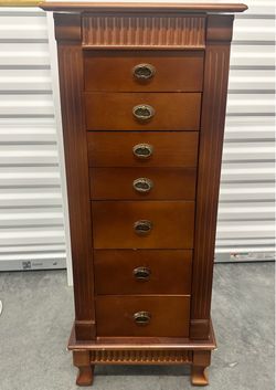 Wooden Jewelry Cabinet