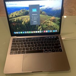2018/19 Macbook Pro Touchbar 13 Inch 2.7 i7 16GB 1TB