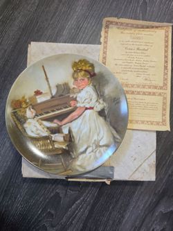 Cora's Recital collector plate