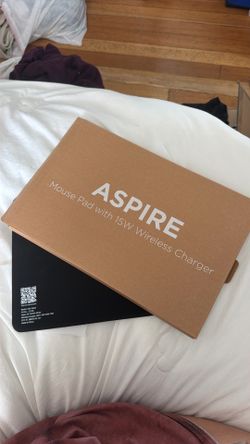 Brand new sleek wireless mouse pad that charges wireless mouse