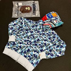 Bape Double Hoodie
