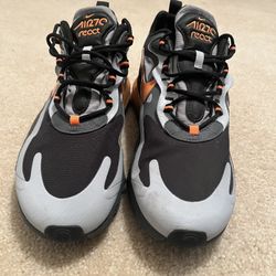 Nike Air Max React Grey/Orange/Black