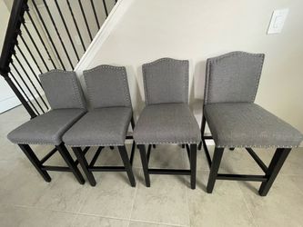 Grey Bar Stools
