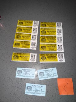 San Diego fair tickets !