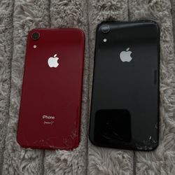 IPHONE XR red / black 