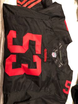 SF 49ers Navarro Bowman black jersey