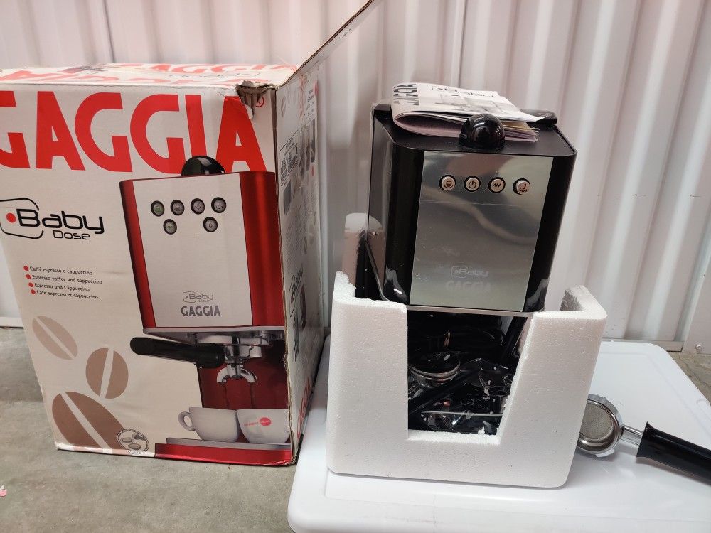 Gaggia Espresso Machine New Baby