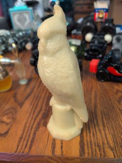 Vintage Avon Wax Cockatoo Pomander