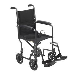 New Lightweight Folding Transport Wheelchair