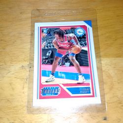 2020 Panini Threads Tyrese Maxey #76 Rookie Card NBA Basketball 🏀 Player 76ers 