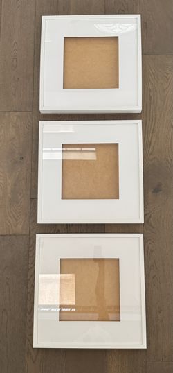 3 IKEA RIBBA Square Frames