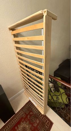 IKEA Twin Size Wood Bed Frame (like new)