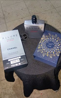 Authentic Channel Allure Men Sport Edt 100ml Bottle 95% full (Open Box Hardly Used) Asking $80 Firm on Price, Purchased from Macy's Paid $140 plus