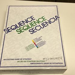 Table Game, Sequence, New, Never Played, 7+, Jack games